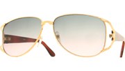 Vintage Wide Sunglasses - Gold/Gradient