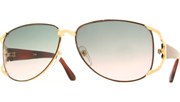 Vintage Wide Sunglasses - Brown/Gradient