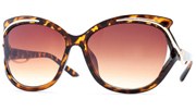 Gold Swerve Sunglasses - Tortoise/Brown