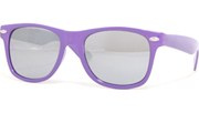 Mirrored Cool Sunglasses - Purple/Mirror