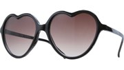 Heart Sunglasses - Black/Smoke