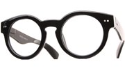 Rounded Thick Glasses - Black/Clear