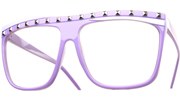 Party Rock Glasses - Purple/Clear
