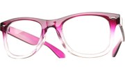 Gradient Tone Cool Glasses - Purple/Clear