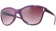 Cat Angled Sunglasses - Purple/Black
