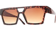Squared Chunky Sunglasses - Tortoise/Brown