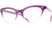 Crystal Cat Cool Glasses - Purple/Clear