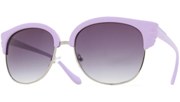 Angel Wings Sunglasses - Purple/Smoke