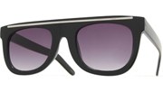 Top Bar Sunglasses - Black/Smoke