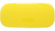 Neon Shiny Sunglasses Case - Yellow