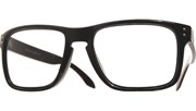 Side Bolted Reading Glasses - Black/Clear