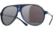 Vintage Mirrored Lined Sunglasses - Blue/Mirror