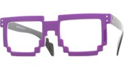Digital Byte Clear Glasses - Purple/Clear