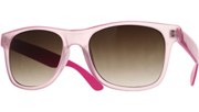 Frosted Cool Sunglasses - Clear/Pink/Smoke