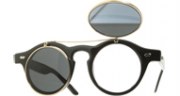 GaGa Flip Sunglasses - Black/Black