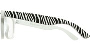 Clear Zebra Print Cool - White/Clear